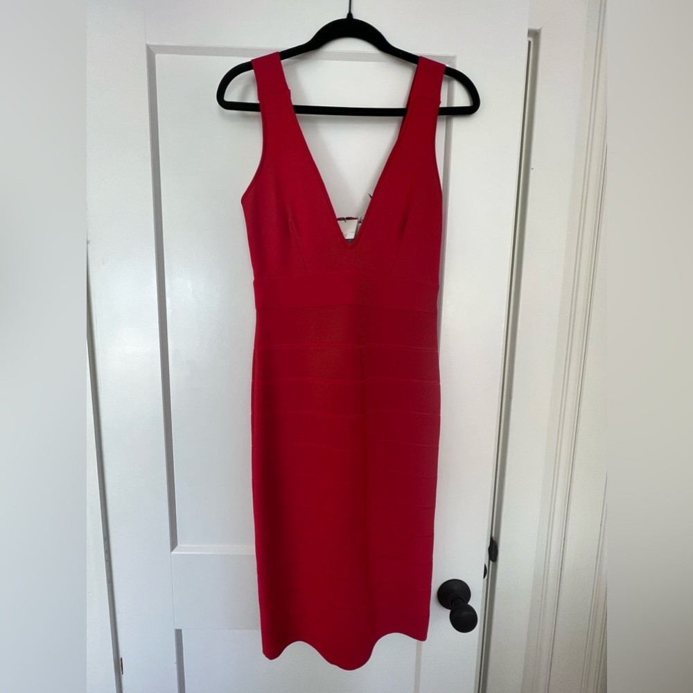 Herve Leger Icon Cocktail Dress